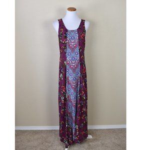 Sundance Mixed Print Boho Maxi Dress 8